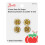 Dritz 80-4-35 SEW-ON SNAPS Messingst?rrelse 4 4-COUNT 1