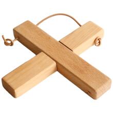 Holz Topflappen Abnehmbar Faltbar Hartholz Untersetzer X Form