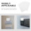 4Pcs Hotel Key Cards Smart Door Access Power Management Low Frequency 8