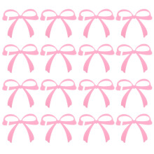 20Pcs Bow Drink Markers Acrylic For Birthday Wedding Cocktail