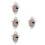 4pcs 3D Christmas Tree Hanging Photo Frame Ornament 4