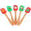 5Pcs Household Baking Spatulas Christmas Cream Tools Mixed Style 11