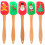 5Pcs Household Baking Spatulas Christmas Cream Tools Mixed Style 1