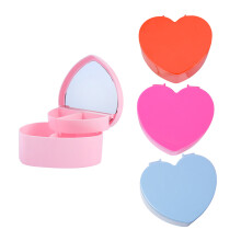 4pcs portable transparent plastic storage boxes for kids toys