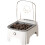 Automatic Cat Food Dispenser Time-Controlled Pet Feeder Grey for Dry Kibble Programmable Timer 1