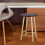 Assento De Banquinho Bar Redondo Madeira Ergonômico 7