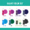 S.E.I. Galaxy Tie-Dye Kit Fabric Spray Dye 8 Frger 2