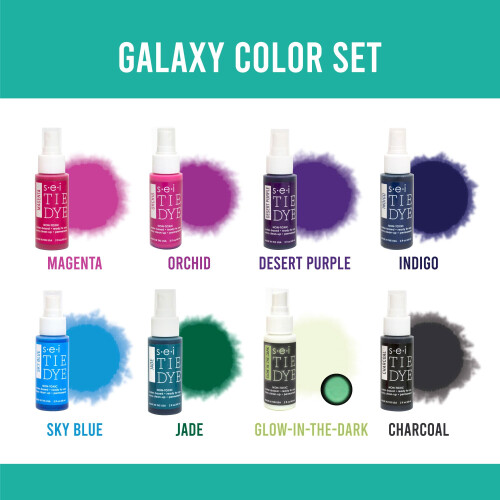 S.E.I. Galaxy Tie-Dye Kit Fabric Spray Dye 8 Frger 1