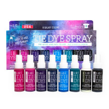 S.E.I. Galaxy tie-dye kit de tecido spray corante 8 cores