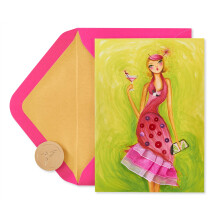 Papyrus-Geburtstagskarte fr Sie entworfen von Bella Pilar (Fabulous Birthday Girl)