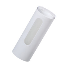 White Disposable Cup Dispenser Wall Mounted PP Plastic Organizer