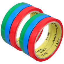 6 Rolls Bag Sealing Tying Tape For Supermarket Binding Machine