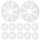 28Pcs Plastic Sock Holders Stocking Clips Washing Organizer Tool 1
