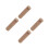 4Pcs Scent Stick Empty Wood Nasal Tube Aromatherapy 5