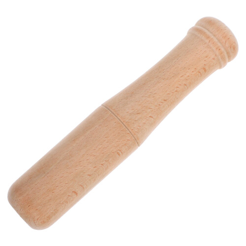 Garlic Smasher - Beech Wood Muddler - Light Yellow - 1pack
