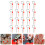Lock Pins For Fire Equipment Metal Hanging Extinguisher Red 3
