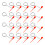 Lock Pins For Fire Equipment Metal Hanging Extinguisher Red 4