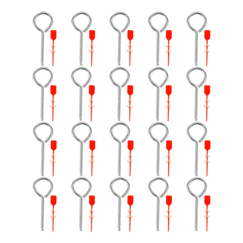 Lock Pins For Fire Equipment Metal Hanging Extinguisher Red