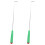 2pcs Silver Fireplace Poker Iron Tool For Housewarming Gift 5