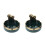 2Pcs Multifunctional Ceramic Ashtray Multi Color Portable Smoke Tray 8