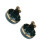 2Pcs Multifunctional Ceramic Ashtray Multi Color Portable Smoke Tray 7