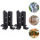 4Pcs Heavy Duty Wood Fence Post Base Brackets 3