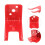 Fire Extinguisher Stand 4pcs 3.54x1.97x1.69in 5
