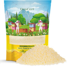 Bienenwachs-Pellets, 1,3 kg, kosmetisches Bienenwachs, dreifach gefilterte Bienenwachs-Pastillen fr die Kerzenherstellung, ideal fr DIY-Projekte, C