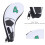 9Pcs Golf Iron Head Covers Hülse Digitale Zipper 15