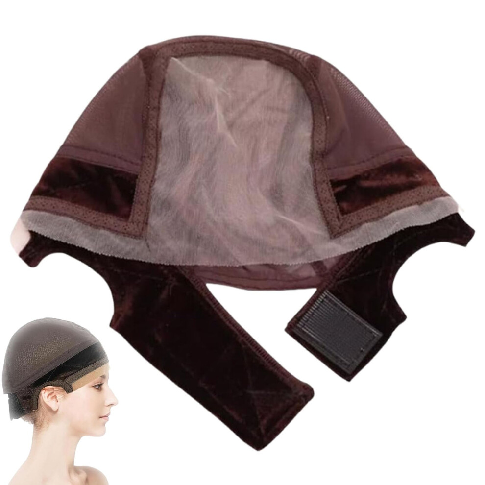 Unisex Adjustable Wig Grip Cap For Glueless Wigs With Grip Band, Cap For Non-Adhesive Wigs, Secure Fit For Women And Men