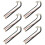 6Pcs Billardtisch Ball Fallen Schiene Tasche 4