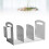 Multi Functional Book Rack Desk Storage Bookcase White 5