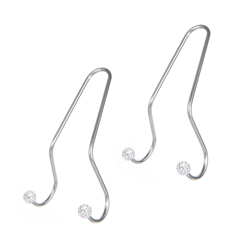 2Pcs Auto Hooks For Car Seat Back Headrest Hangers Random Style 3322059854562