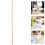 50pcs wooden cake dowel rods for tiered cake support 5