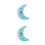 2Pcs Blue Led Light Up Pillow Plush Toy 7