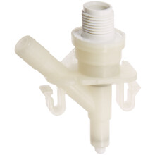 Dometic 385311641 Originln OEM sada vodnho ventilu | 300 301 310 320 Toalety Dometic a Sealand | Obsahuje hadicovou sponu a upevnovac prvky | Bl
