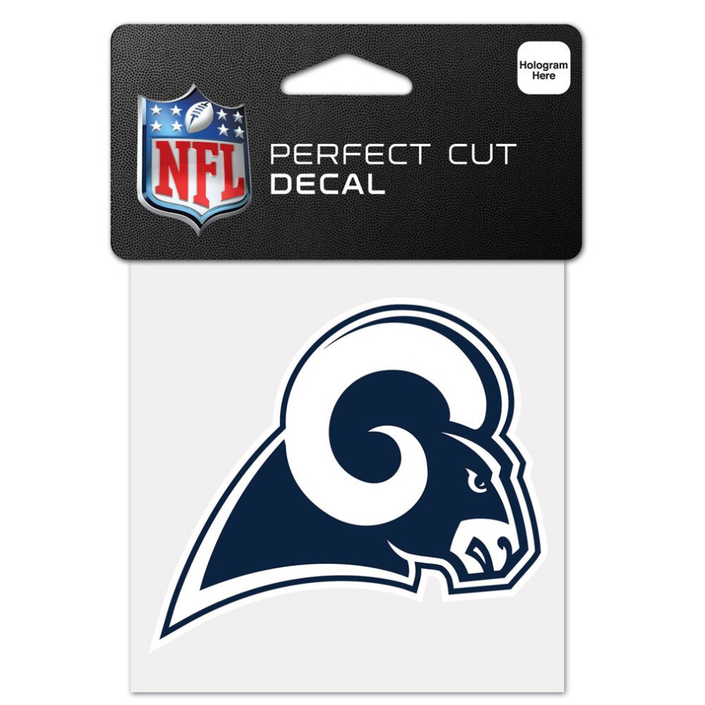 Los Angeles Rams Decal 4X4 Perfect Cut Color - Special Order 032085630902