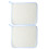 2pcs quick dry exfoliating wash cloths short loop for face bath beige 4