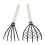 2Pcs Hand Rake 5 Tine Claw For Beach Shell Digging Durable Tool 6