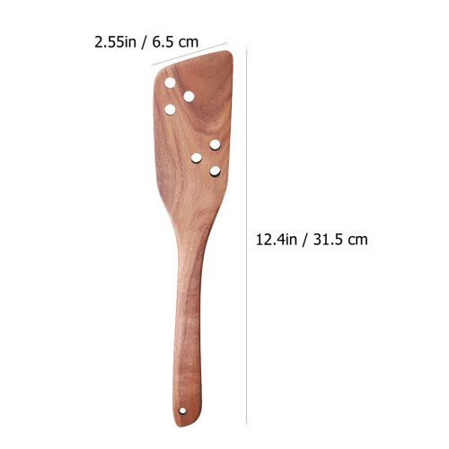1Stk Holzspatel Hitzebeständig Leichtbraun Für 1