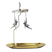 Rotating Spinning Tea Light Candle Holder Living Room Fairy Light