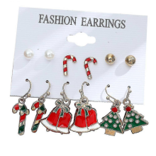 Cute Festive Christmas Earrings for Women, Kids, and Teens - Style 2