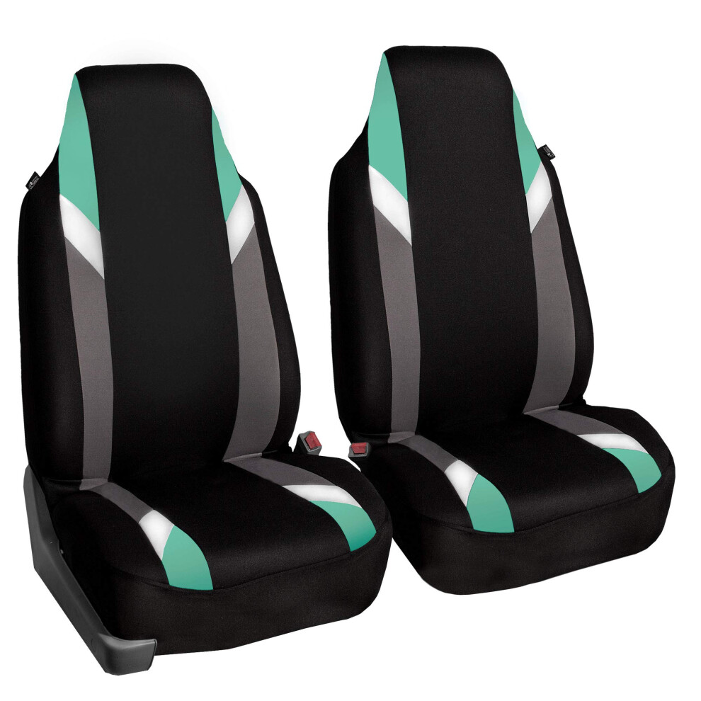 Fh Group Car Seat Cover Cloth Front Set - Car Seat Covers For Bucket S 816352021408