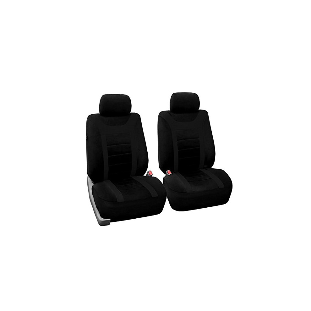 Fh Group Sports Fabric Front Set Car Seat Covers Airbag Compatible An 196342002618
