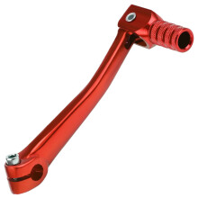 HIAORS Aluminium Rot 11mm Loch Schalthebel Pedal fr 125cc 140cc 150cc 160cc Lifan YX KLX SSR SDG Pit Dirt Bike ATV Teile