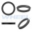 WHEEL CONNECT Hub Centric Ringar, 73.1 till 66.1, 4-pack, ABS-plast 2