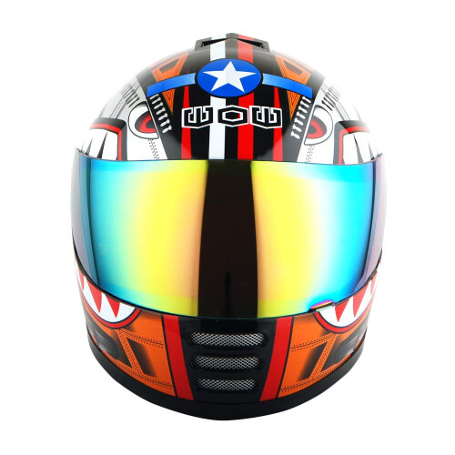 wow WOW Motorrad Integralhelm Street Bike BMX MX Jugend Kinder Shark Oder 2