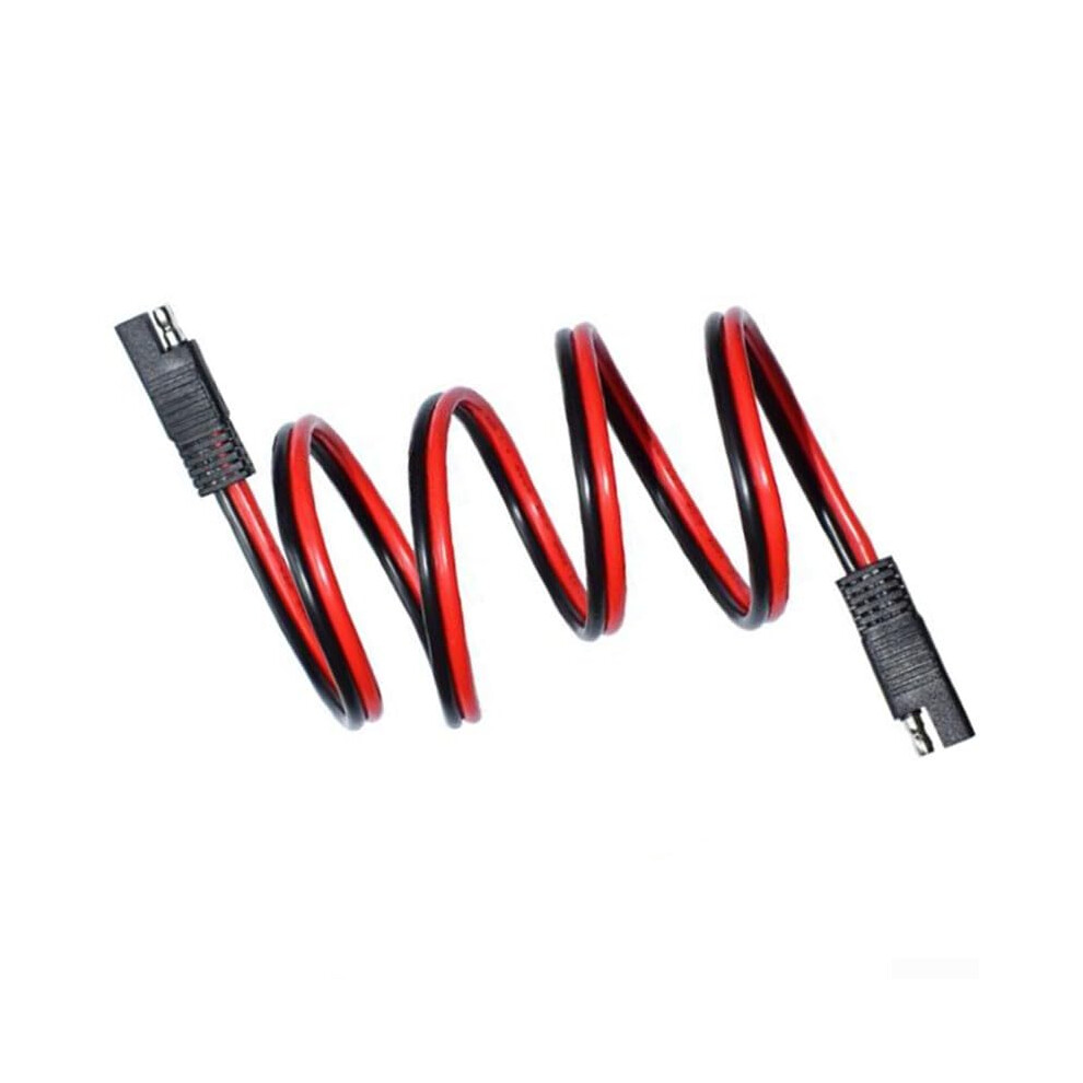 100Cm Sae Extension Cable 12Awg With Double Male Connectors For Solar Power Systems And Automotive Use 36V 30A 9354506063313