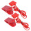 2Pcs Laufband Sicherheitsschalter Schloss 2