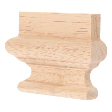 Wood Applique Mobilier Décoration Colonne Sculptée Artisanat